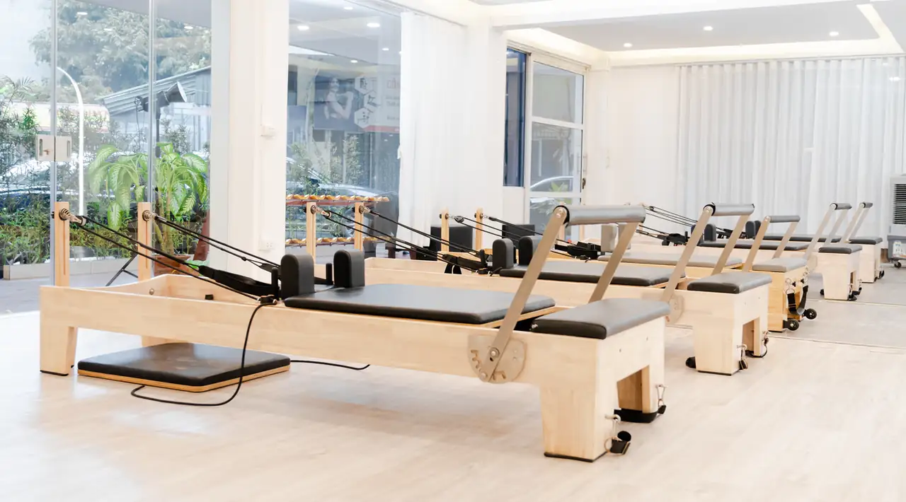 Modern fitnesz gépek